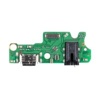 Плата нижняя для Tecno Spark 50 (KN4n) на системный разъем, разъем гарнитуры и микрофон (оригинал OEM) ― Оптовый PromiseMobile