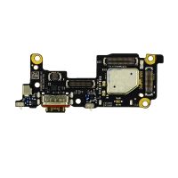 Плата нижняя для Xiaomi 12T (MZB0CB8RU), 12T Pro (22081212UG) на системный разъем, разъем Sim-карты и микрофон (оригинал) ― Оптовый PromiseMobile