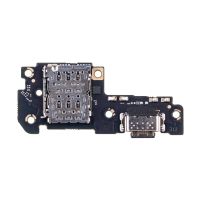 Плата нижняя для Xiaomi Poco X5 Pro 5G (22101320G) на системный разъем, разъем Sim-карты и микрофон ― Оптовый PromiseMobile