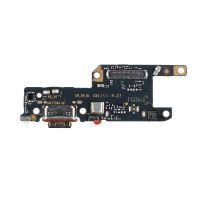 Плата нижняя для Xiaomi Poco M8 Pro 5G (2510EPC8BG) на системный разъем, разъем Sim-карты и микрофон (оригинал OEM) ― Оптовый PromiseMobile