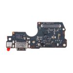 Плата нижняя для Xiaomi Redmi Note 14 Pro (24116RACCG) на системный разъем, разъем Sim-карты и микрофон (оригинал)