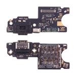 Плата нижняя для Xiaomi Redmi Note 15 (2510DRA23E) на системный разъем, разъем Sim-карты и микрофон (оригинал)