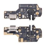 Плата нижняя для Xiaomi Redmi Note 8, Note 8 (2021) на системный разъем, разъем гарнитуры и микрофон (оригинал SP)