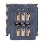 Разъем sim-карты для Apple iPhone 15 Pro, 15 Pro Max (2 Sim)