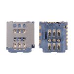 Разъем sim-карты для Apple iPhone 16 Pro, 16 Pro Max (2 Sim)