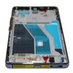 Рамка дисплея для Tecno Spark 20 Pro+ (KJ7) <черный>