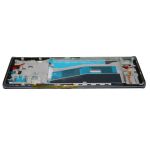 Рамка дисплея для Tecno Spark 20 Pro+ (KJ7) <черный>