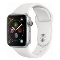 Ремешки для Apple Watch 38/40/41 mm Sport Band силиконовый (размер S) <белый> ― Оптовый PromiseMobile