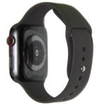 Ремешки для Apple Watch 42/44/45/49 mm Sport Band силиконовый (размер S) <шоколад>