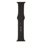 Ремешки для Apple Watch 42/44/45/49 mm Sport Band силиконовый (размер S) <шоколад>
