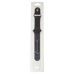 Ремешки для Apple Watch 42/44/45/49 mm Sport Band силиконовый (размер S) <шоколад>