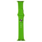 Ремешки для Apple Watch 42/44/45/49 mm Sport Band силиконовый (размер L) <зеленый>