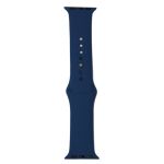 Ремешки для Apple Watch 38/40/41 mm Sport Band силиконовый (размер L) <синий океан>