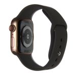 Ремешки для Apple Watch 38/40/41 mm Sport Band силиконовый (размер L) <шоколадный>