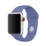Ремешки для Apple Watch 38/40/41 mm Sport Band силиконовый (размер S) <лавандовый>