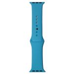 Ремешки для Apple Watch 38/40/41 mm Sport Band силиконовый (размер S) <голубой>