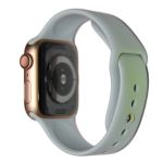Ремешки для Apple Watch 38/40/41 mm Sport Band силиконовый (размер S) <светлый камень>