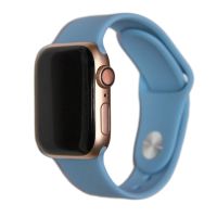 Ремешки для Apple Watch 42/44/45/49 mm Sport Band силиконовый (размер L) <небесно-синий> ― Оптовый PromiseMobile
