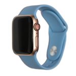 Ремешки для Apple Watch 42/44/45/49 mm Sport Band силиконовый (размер L) <небесно-синий>