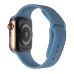 Ремешки для Apple Watch 42/44/45/49 mm Sport Band силиконовый (размер L) <небесно-синий>