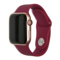 Ремешки для Apple Watch 38/40/41 mm Sport Band силиконовый (размер L) <баклажановый> ― Оптовый PromiseMobile