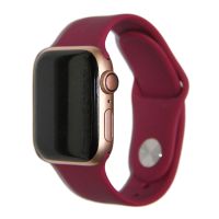 Ремешки для Apple Watch 42/44/45/49 mm Sport Band силиконовый (размер L) <баклажановый> ― Оптовый PromiseMobile