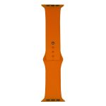 Ремешки для Apple Watch 42/44/45/49 mm Sport Band силиконовый (размер L) <оранжевый витамин>