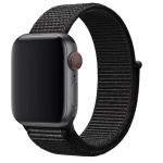 Ремешки для Apple Watch 38/40/41 mm спортивный на липучке <черный>