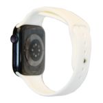 Ремешки для Apple Watch 38/40/41 mm Sport Band силиконовый (размер L) <белый>