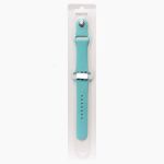 Ремешки для Apple Watch 38/40/41 mm Sport Band силиконовый (размер L) <мятный>
