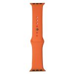 Ремешки для Apple Watch 38/40/41 mm Sport Band силиконовый (размер L) <свежая папайя>