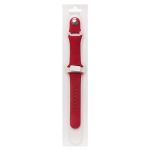 Ремешки для Apple Watch 38/40/41 mm Sport Band силиконовый (размер L) <темно-красный>