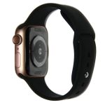 Ремешки для Apple Watch 38/40/41 mm Sport Band силиконовый (размер L) <черный>