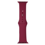 Ремешки для Apple Watch 38/40/41 mm Sport Band силиконовый (размер S) <баклажановый>