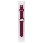Ремешки для Apple Watch 38/40/41 mm Sport Band силиконовый (размер S) <баклажановый>