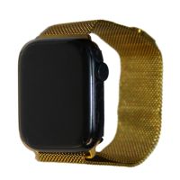 Ремешки для Apple Watch 42/44/45/49 mm металлический миланский <золотой> ― Оптовый PromiseMobile