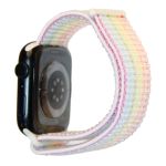 Ремешки для Apple Watch 42/44/45/49 mm спортивный на липучке <радуга>