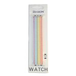 Ремешки для Apple Watch 42/44/45/49 mm спортивный на липучке <радуга>