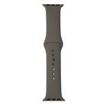 Ремешки для Apple Watch 42/44/45/49 mm Sport Band силиконовый (размер L) <серый>