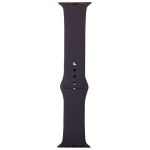 Ремешки для Apple Watch 42/44/45/49 mm Sport Band силиконовый (размер L) <шоколадный>