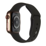 Ремешки для Apple Watch 42/44/45/49 mm Sport Band силиконовый (размер L) <шоколадный>