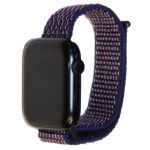 Ремешки для Apple Watch 42/44/45/49 mm спортивный на липучке <темно-фиолетовый>