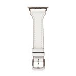 Ремешки для Apple Watch 38/40/41 mm кожаный Double Tour <белый>
