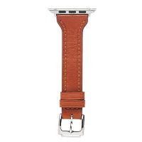 Ремешки для Apple Watch 38/40/41 mm кожаный Double Tour <коричневый> ― Оптовый PromiseMobile