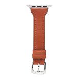 Ремешки для Apple Watch 38/40/41 mm кожаный Double Tour <коричневый>