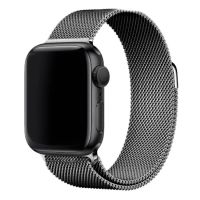 Ремешки для Apple Watch 38/40/41 mm металлический миланский <черный> ― Оптовый PromiseMobile