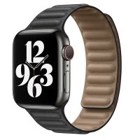 Ремешок для Apple Watch 38/40/41 mm силиконовый на магните №2 <черный> ― Оптовый PromiseMobile