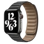 Ремешок для Apple Watch 38/40/41 mm силиконовый на магните №2 <черный>