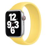 Ремешок для Apple Watch 38/40/41 mm Sport Band монобраслет силиконовый (размер L/160 мм) <канареечный>