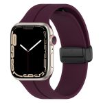 Ремешок для Apple Watch 42/44/45/49 mm силиконовый на магните <фиолетовый>